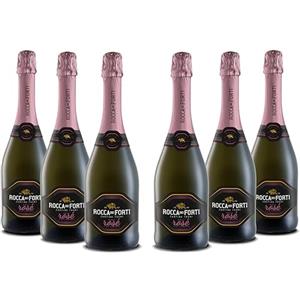 Rocca dei Forti Spumante Rosé Brut - Pacco da 6 x 750 ml