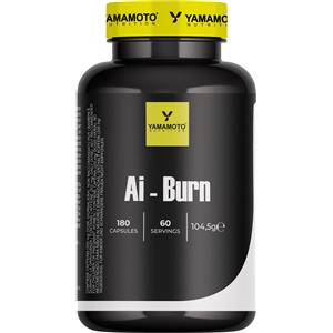YAMAMOTO NUTRITION Ai-Burn - Integratore Alimentare con Caffeina e Estratti Naturali per il Fitness - 180 Capsule