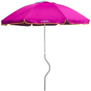 Produce Shop Ombrellone Mare GiraFacile 220 Cm Alluminio Protezione UV Spiaggia Pesca Eolo - Viola