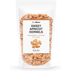 GymBeam Semi di Albicocca Dolci - Ricche di Grassi Insaturi e Fibre, Snack Croccante Vegan Senza Glutine e OGM, Ideale per Muesli, Granola, Torte e Biscotti
