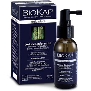 Biokap Anticaduta Lozione Rinforzante 50 ml - Trattamento Urto con Tricofoltil per Capelli Forti e Densi