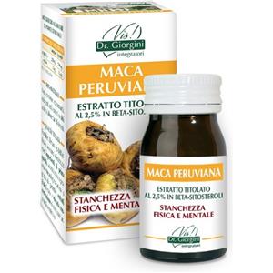 VIS GIORGINI SER-VIS Maca Peruviana Dr. Giorgini Estratto Titolato 60 Pastiglie - Integratore Alimentare
