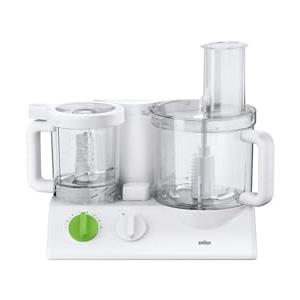 Braun FX 3030 Robot da Cucina, 600 W, 35 Decibel, Bianco