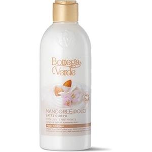 Bottega Verde - Mandorle Dolci, Latte Corpo Nutriente e Emolliente, 250 ml, con Olio e Latte di Mandorle Dolci, Nutre Intensamente la Pelle, per Pelli Normali