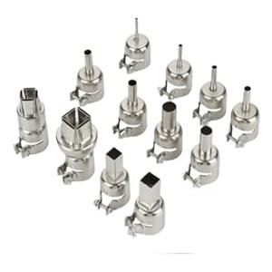 Generico Kit ugelli for pistola termica da 12 pezzi for accessorio for strumento di riparazione della stazione saldatura ad aria calda 850