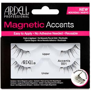 Ardell Magnetic Accents 001 - Ciglia Finte Magnetiche Riutilizzabili, Facili da Applicare e con Curvatura Naturale
