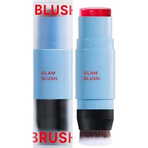 Liakyunf Stick Blush per Guance | Leggero Multifunzione Blush Cream In Stick,Trucco Idratante a Lunga con Doppia Estremità per Ufficio e Viaggio