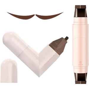 Generic Stencil per alettoni da trucco - Penna trucco occhi donna a doppia punta, gel cremoso modello preciso cosmetico quotidiano per principianti, madri, donne