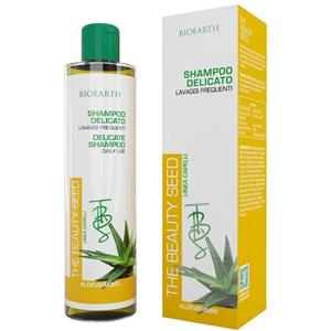 Bioearth Shampoo Delicato 250ml - Naturale con Aloe Vera, Calendula e Oli Nutrienti per Tutti i Tipi di Capelli