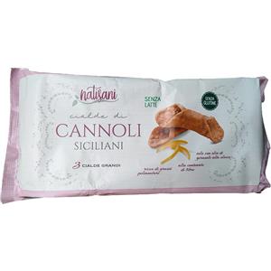 Natisani Cannoli Siciliani Senza Glutine e Senza Lattosio - 60 g