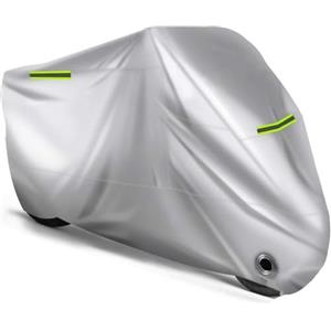 Mhfdpp Teli Moto per Yamaha T-Max Tech Max T-Max TMAX 560 TMAX560, Telo Coprimoto Esterna Copertura Moto Impermeabile Resistente Polvere Pioggia Foglie Resistente all'Acqua,XXXL