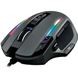 THE G-LAB Kult NITROGEN Core Mouse Gaming Altamente Performante - Sensori Laser Avago 10,000 DPI,RGB, Peso Regolabile, 11 Pulsanti Programmabili, Ultra Leggero, Compatibile con PC/PS4/PS5/Xbox One & X