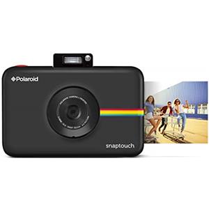 Polaroid Snap Touch - Fotocamera digitale con stampa istantanea Zink Zero con schermo LCD, nera
