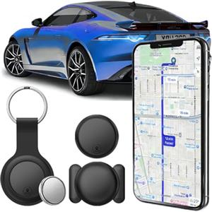 Gikuefy Localizzatore Gps Magnetico Per Auto,Localizzatore Gps 2026 Senza Abbonamento,Localizzatore Per Auto(Compatibile Con Ios E Android), Adatto Per Veicoli,Motociclette,Localizzatore Intelligente-Nero