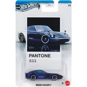 Hot Wheels - Nissan Fairlady Z - JKY52 - Silver Series 1/6 - Pantone 533 - Premium Card - blu scuro - modello ufficiale - Mattel 2026-1:64 - Pantone Color Edition