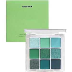 Generisch Palette di ombretti - Ombretto opaco a 9 colori, palette pigmentata perlato | Glitter Eyes Make up cosmetici impermeabili per ragazze uomini