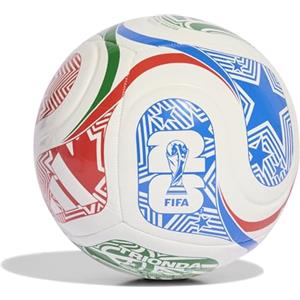 adidas Pallone Trionda Club Mondiale 26 Unisex Adulti Bianco 38 EU