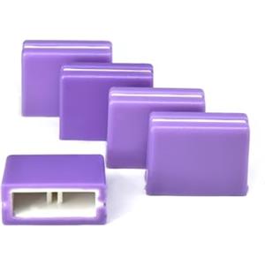 XBERSTAR 5PCS Fader Cap Fader Slider manopola Ricambi per Pioneer DJM600 700 750 800 850 900 2000 DJ Mixer (viola)