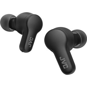 JVC, Cuffie Bluetooth True Wireless HA-Z77T, Bluetooth 5.3, Resistenti agli Schizzi, Design Ergonomico, Cuffie Wireless con Batteria Fino a 24 ore, Ricarica Rapida, 3 Sound Mode Disponibili, Black
