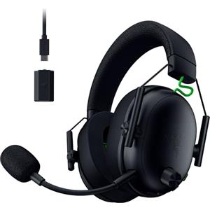 Razer BlackShark V3 XBOX S|X - Cuffie wireless per eSport - Driver TriForce da 50 mm - Microfono a banda larga rimovibile - HyperSpeed 2,4 GHz e Bluetooth - Audio surround - Xbox/PC | Nero