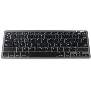 Iggual - Tastiera Wireless Ultra Slim TKL-BT | Compatibile con Windows, MacOS e Android - PC Portatile - Colore Nero