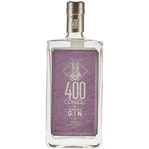 400 CONIGLI Gin Volume 5 Lavander, Gin monobotanico, lavorazione artigianale, distillato genuino, cocktail classici o moderni, adatto alla miscelazione, Gin Tonic, deciso e floreale, 42% Vol.