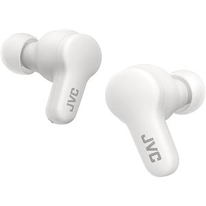 JVC, Cuffie Bluetooth True Wireless HA-Z77T, Bluetooth 5.3, Resistenti agli Schizzi, Design Ergonomico, Cuffie Wireless con Batteria Fino a 24 ore, Ricarica Rapida, 3 Sound Mode Disponibili, White