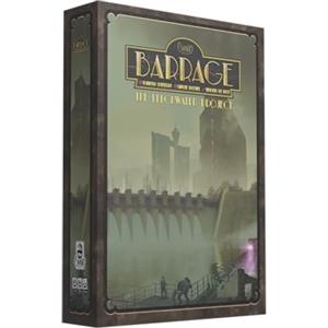 Cranio Creations- Barrage The Leeghwater Project Gioco da Tavolo, Colore Marrone, CC212