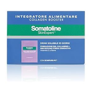 Somatoline SkinExpert, Integratore Collagen Booster, Integratore Alimentare Pro Collagene, con Echipure-PC, 30 bustine in polvere
