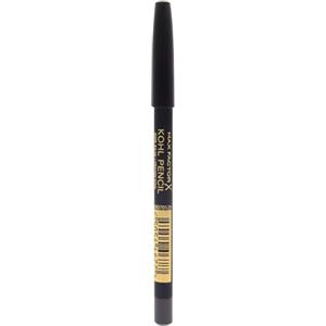 Max Factor Matita Occhi Kohl Pencil, Eyeliner con Texture Morbida Facile da Sfumare, 050 Charcoal Grey