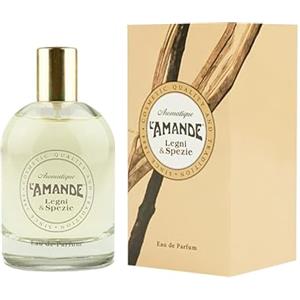 L'AMANDE - Profumo Donna Moderno e Sensuale con Salvia, Cardamomo e Cedro, Eau De Parfum dalle Note Legnose e Agrumate, Idee Regalo Donna Compleanno, Profumi Donna, 100 ml, Made in Italy