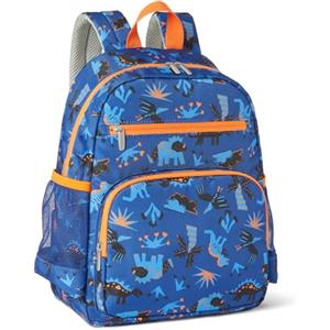 Amazon Essentials, Zaino Scolastico per Bambini con Più Tasche Portaoggetti - Zaino Resistente agli Strappi Per Libri e Materiale Scolastico - Borsa per la Scuola Per Bambini - Blu Navy