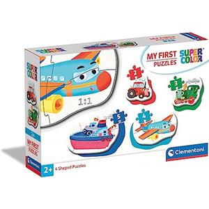 Clementoni - 20811 - My First Puzzle - Animali Selvaggi - 3-6-9-12 Pezzi