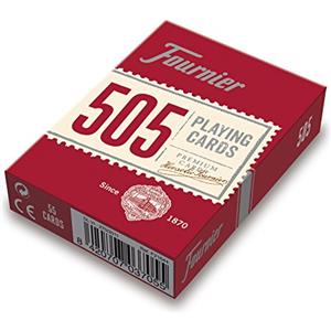 Fournier- Poker Giocattolo, Colore Red o Blau, F21644