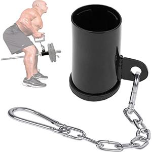 Taeku T Bar Row Platform Landmine Attachment Girevole a 360° con Occhiello per Antiparassitarie Adatto per Barra Olimpica per Bilanciere Esercitare Spalla (Φ5CM)