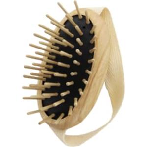 TEK - Spazzola Massaggio per Cuoio Capelluto in Legno FSC® con Cinghietto | Stimola la Microcircolazione, Rinforza il Bulbo e Favorisce la Crescita Naturale dei Capelli | Made in Italy, Eco-Friendly