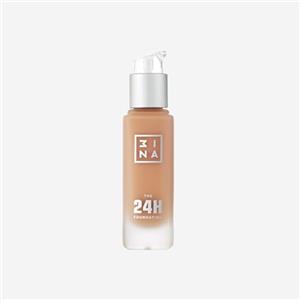 3INA MAKEUP - Fondotinta 24h Naturale Chiaro con Sottotono Rosa - Coprente Professionale - Liquido per Colore Uniforme - Vegan - Cruelty Free