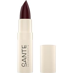 SANTE Naturkosmetik Rossetto idratante - Chestnut Glam - 4,5 g - rossetto nutriente con colori intensi e finitura lucida - durevole e idratante - dermatologicamente testato