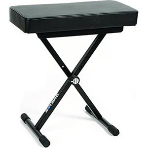 QUIK LOK - BX/8 Piccola Panca Ideale per Piano o Tastiera con Comodo Cuscino