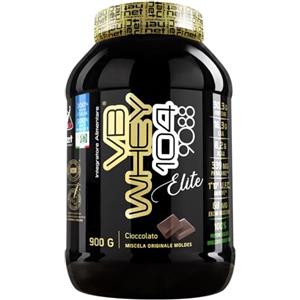 NET Integratori VB WHEY ELITE 104 9.8 Optipep - 900g Cioccolato - Proteine Isolate Idrolizzate per via Enzimatica Con EAA e BCAA - Crescita e Mantenimento Della Massa Muscolare, Post Workout