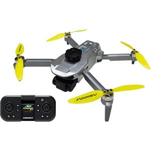 ODS TOYS Radiofly - Star Brush // 25 Drone RC 2.4 Ghz 8 funzioni, fermoposizione, decollo e atterraggio assistiti, 3 velocità, motori BRUSHLESS anti surriscaldamento confezione porta drone