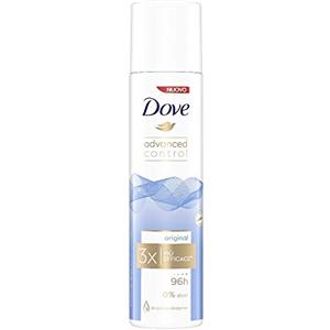 Dove, Deodorante Spray Advanced Control Original, Pelle Asciutta Fino a 96 Ore di Protezione, con 1/4 di Crema Idratante, Antitraspirante, Senza Alcol, Uomo e Donna, 150 ml