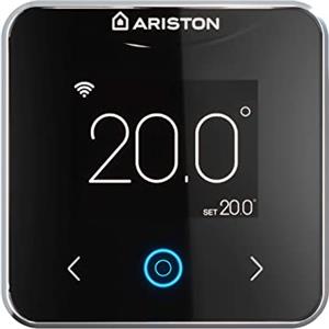 Ariston Termostato intelligente Wi-Fi Cube S Net cablato, Nero