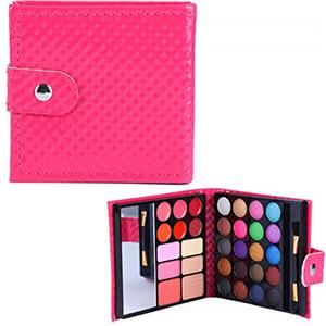 BrilliantDay Trousse Trucchi Donna, 32 Colore Trucchi Bambina Palette di Ombretti per Trucco, Trucchi Donna Tutto in Uno Tavolozza Completo Valigetta con Ombretto, Gloss, Rossetti e Polveri Viso