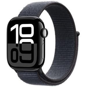 Apple Smartwatch Apple Watch Series 10 GPS 42mm Cassa in alluminio con cinturino Sport Loop Nero/Nero [MWWG3QF/A]