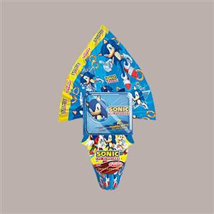 Lucgel Uovo Cioccolato al Latte con Sorprese Supersoniche Sonic 320 gr