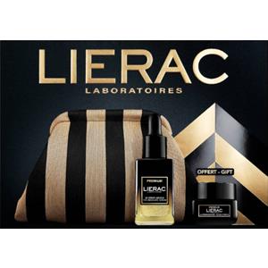 Lierac Set Natale Premium: Siero Assoluto 30 ml e Crema Contorno Occhi 20 ml - Trattamento Anti-Età Completo