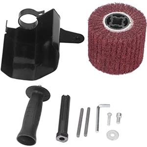 Tyenaza Set Accessori per Lucidatrice, Spazzolatrice per Legno,Smerigliatrice Angolare Multifunzione per Lucidatura,Kit Lucidatrice Brunitura, per Legno Rettifica Metalli M10