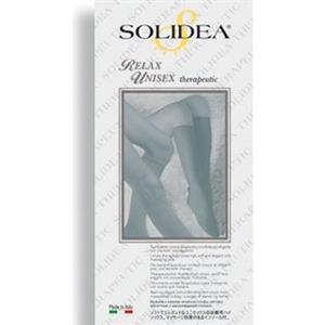 SOLIDEA Relax Gambaletto Unisex CCL. 1 Punta Aperta Taglia L - Comfort e Supporto Terapeutico