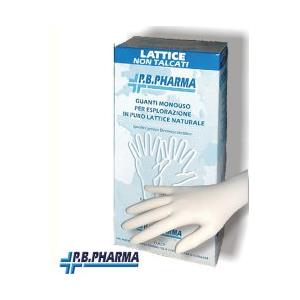 P.B. PHARMA Guanto in Lattice Non Talcato Taglia M - 100 Pezzi